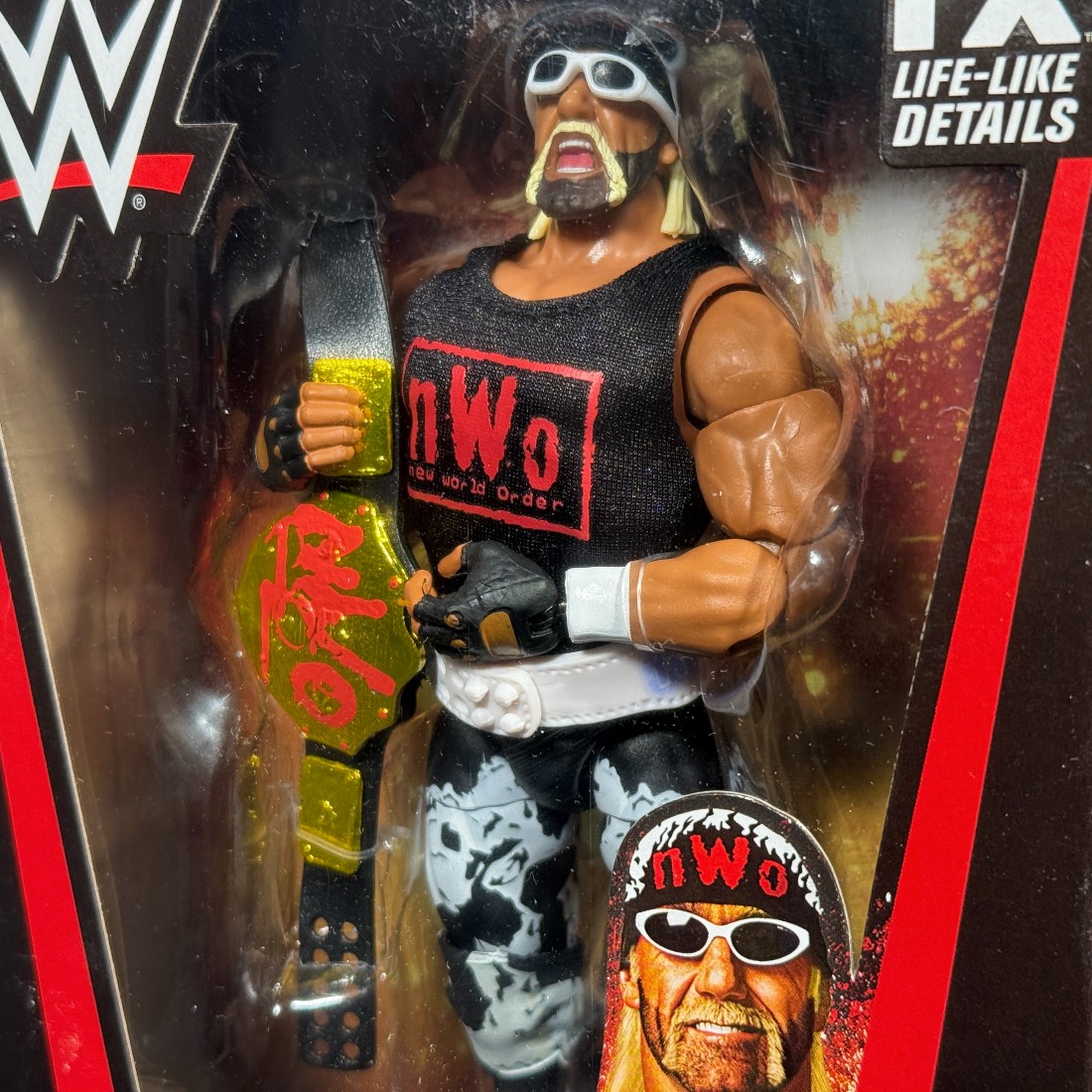 ハリウッド ハルク・ホーガン nWo Wolfpac WWE フィギュア フロム・ザ