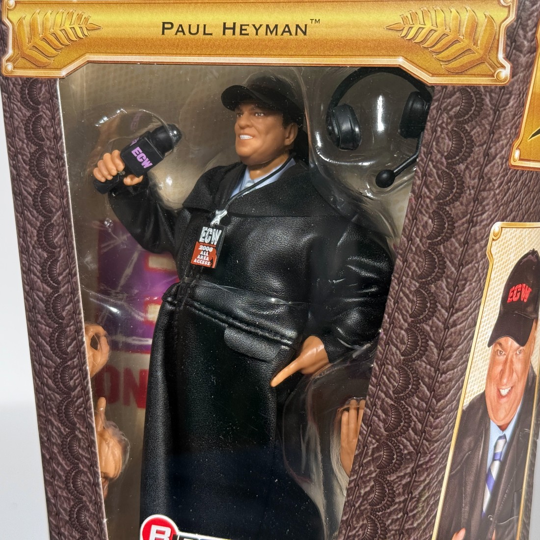 ECW ポール・ヘイマン WWE フィギュア ディファイニング・モーメント