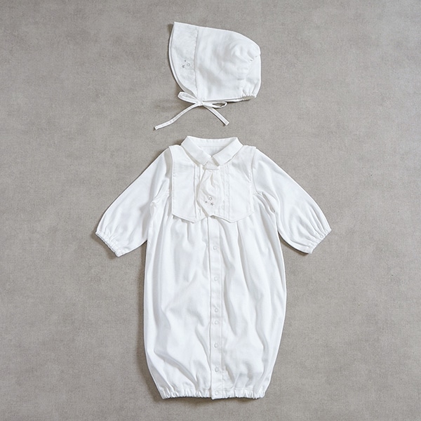 10mois ディモワ エトワールセレモニードレス / ホワイト｜ ブリベビ