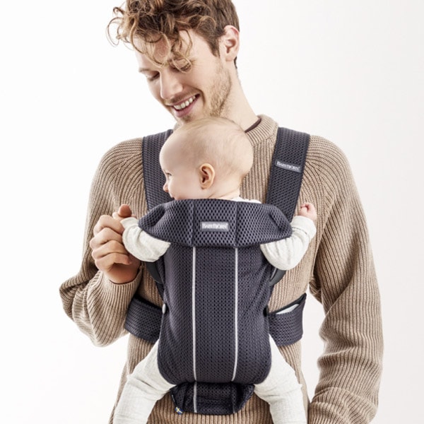 BabyBjorn ベビーキャリア MINI Air メッシュ / アンスラサイト