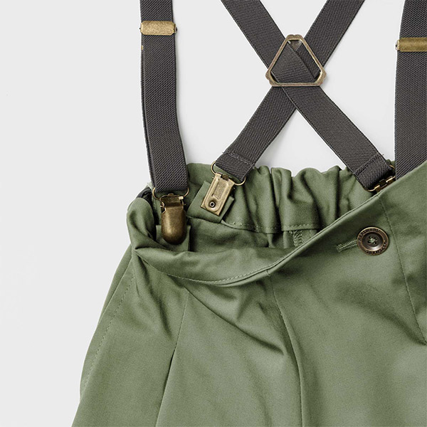 MARLMARL マールマール スラックス (70-90cm) / スワンキーカーキ