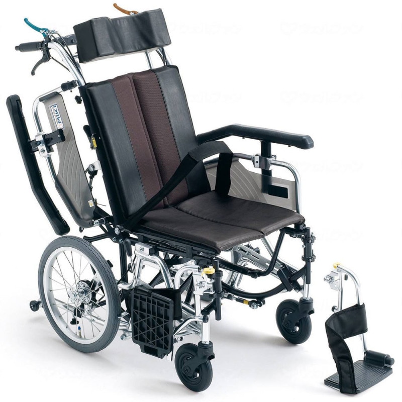 介助用ティルト＆リクライニング車椅子 TRC－1 肘跳ね上げ