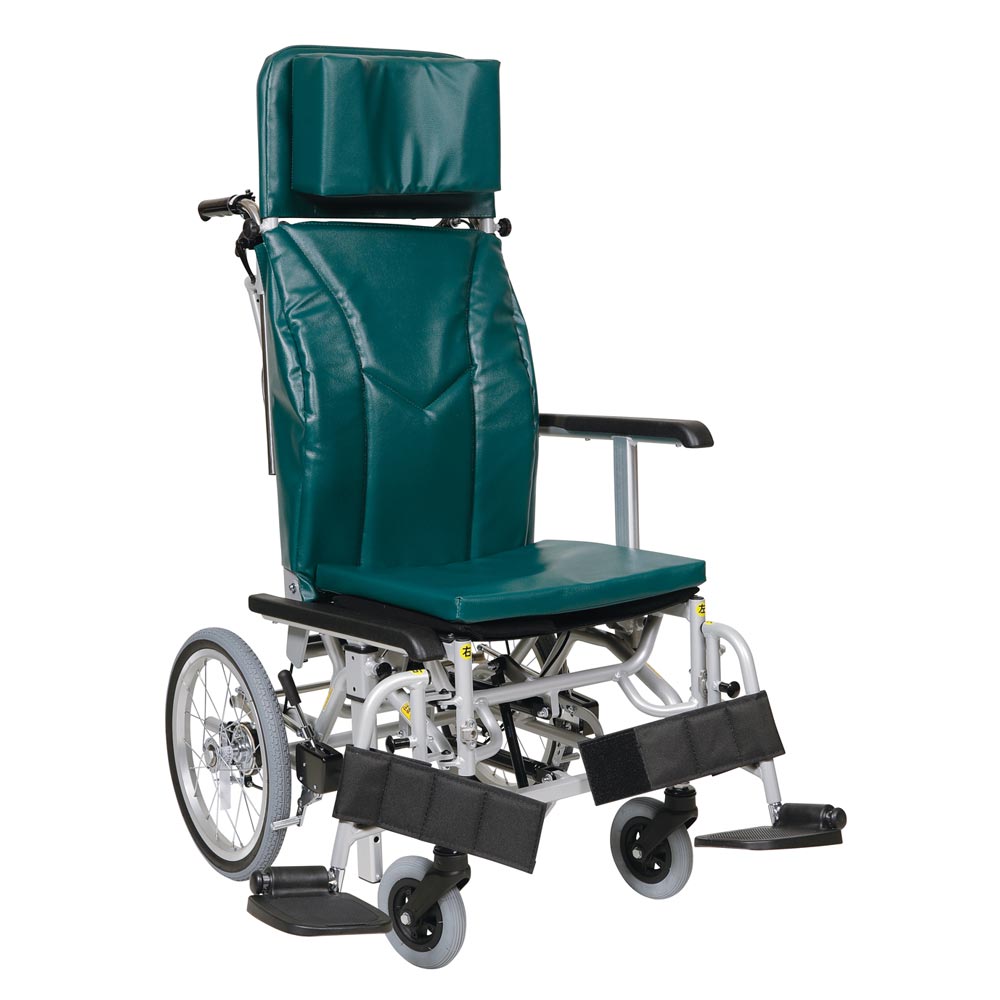超売れ筋】介助用ティルト＆リクライニング車椅子 KXL16-42 スイング