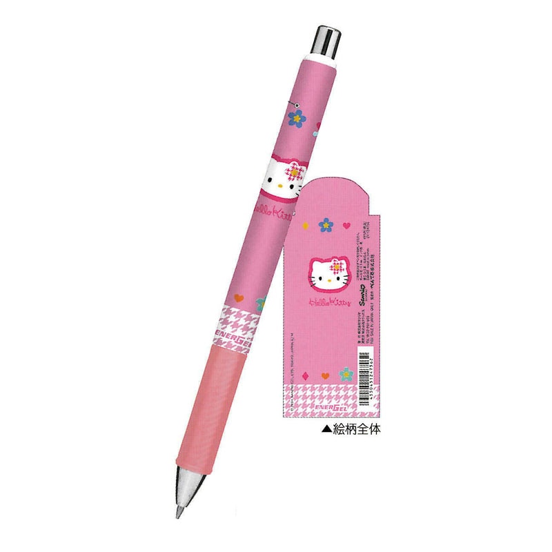 クラックス エナージェル ゲルインキボールペン 0.5mm ハローキティ