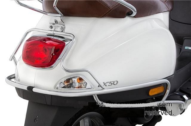 Vespa ベスパ クラッシュバー リア サイドバンパー LX S 最高級