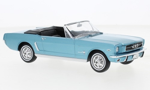 1/24 フォード マスタング コンバーチブル 青 WhiteBox Ford Mustang