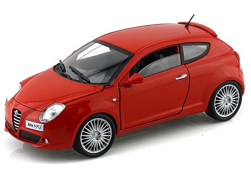 1/24 Alfa Romeo アルファロメオ MiTo ミト 赤 RED レッド | ミニカー