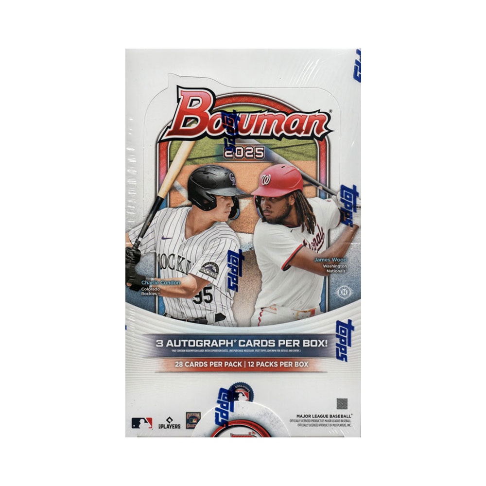 MLB 2025 Bowman Baseball Jumbo Box 5/10入荷！佐々木朗希選手直筆