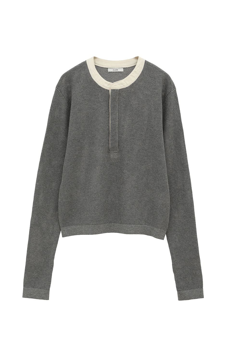 CLANE(クラネ) MESH HENLEY NECK TOPS - COLDBECK ONLINE（コール