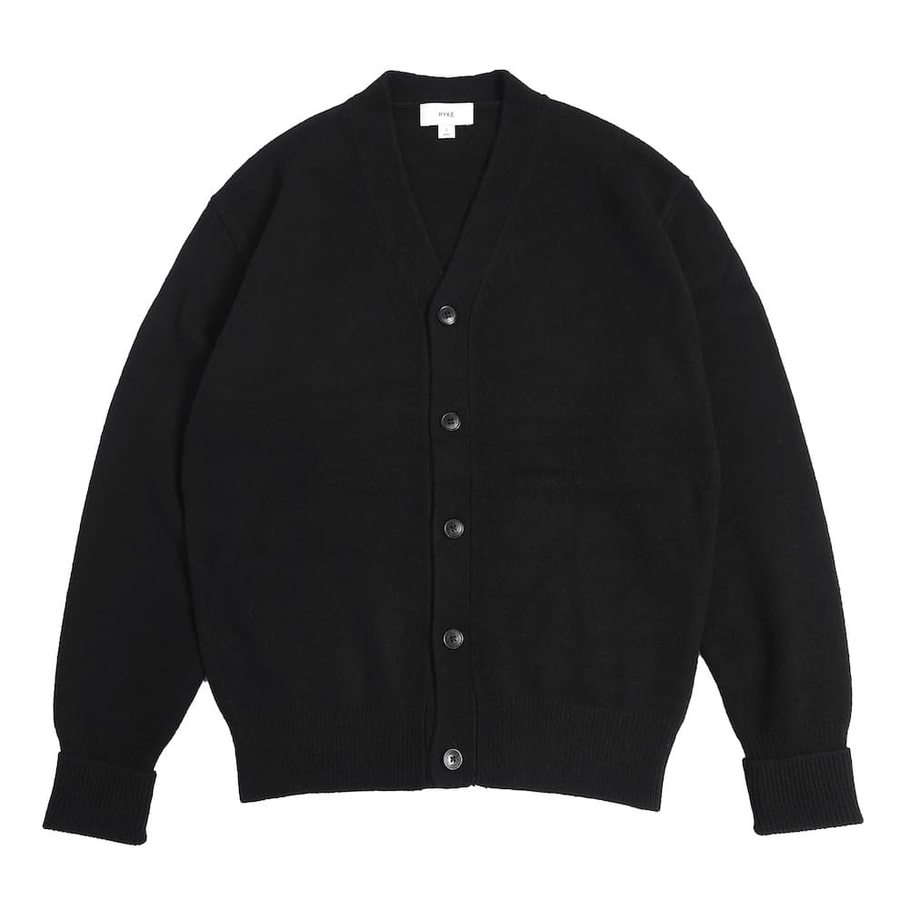 HYKE(ハイク) LAMBSWOOL CARDIGAN - COLDBECK ONLINE（コールベック