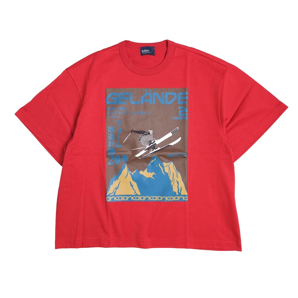 SALE】kolor(カラー) 度詰めコットン天竺 Tシャツ - COLDBECK ONLINE