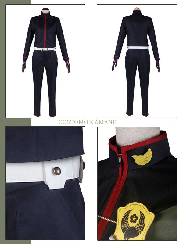 送料無料】とうらぶ風 黒×鶯色 鶯丸