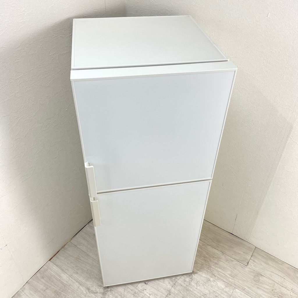 中古 希少 140L 2ドア冷蔵庫 無印良品 AMJ-14D-3 2018年製 ホワイト