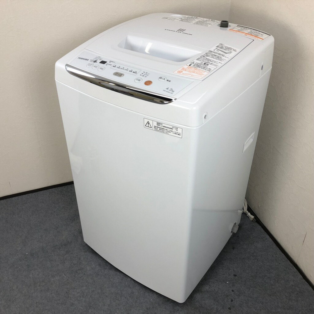 ㊾【税込み】美品 東芝 4.5kg 全自動洗濯機 AW-45M7 パワフル洗浄 2020