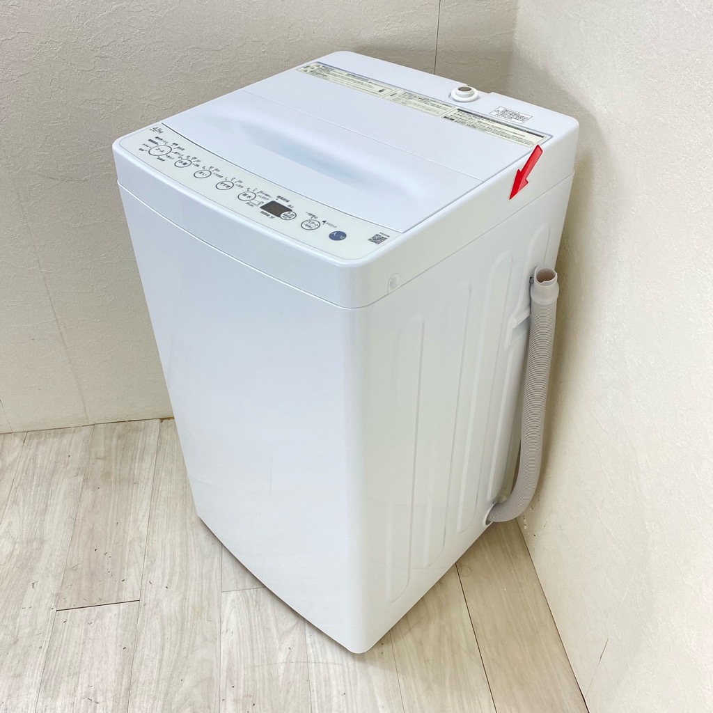 中古 高年式 洗濯機 ハイアール 4.5kg BW-45A-W 2021年製 ホワイト