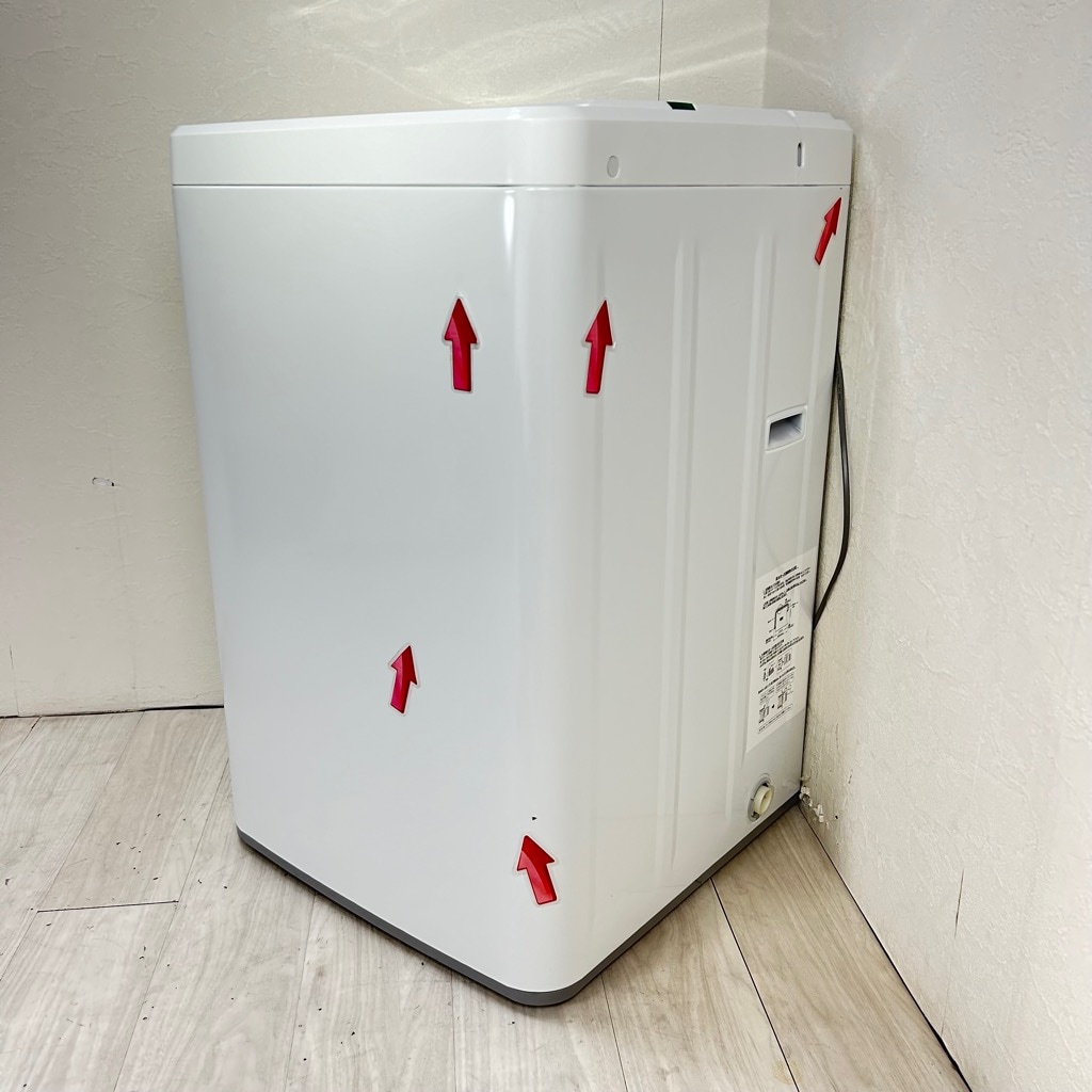 中古 洗濯機 4.5kg ヤマダ電機 YWM-T45G1 2020年製造 全自動 槽洗浄