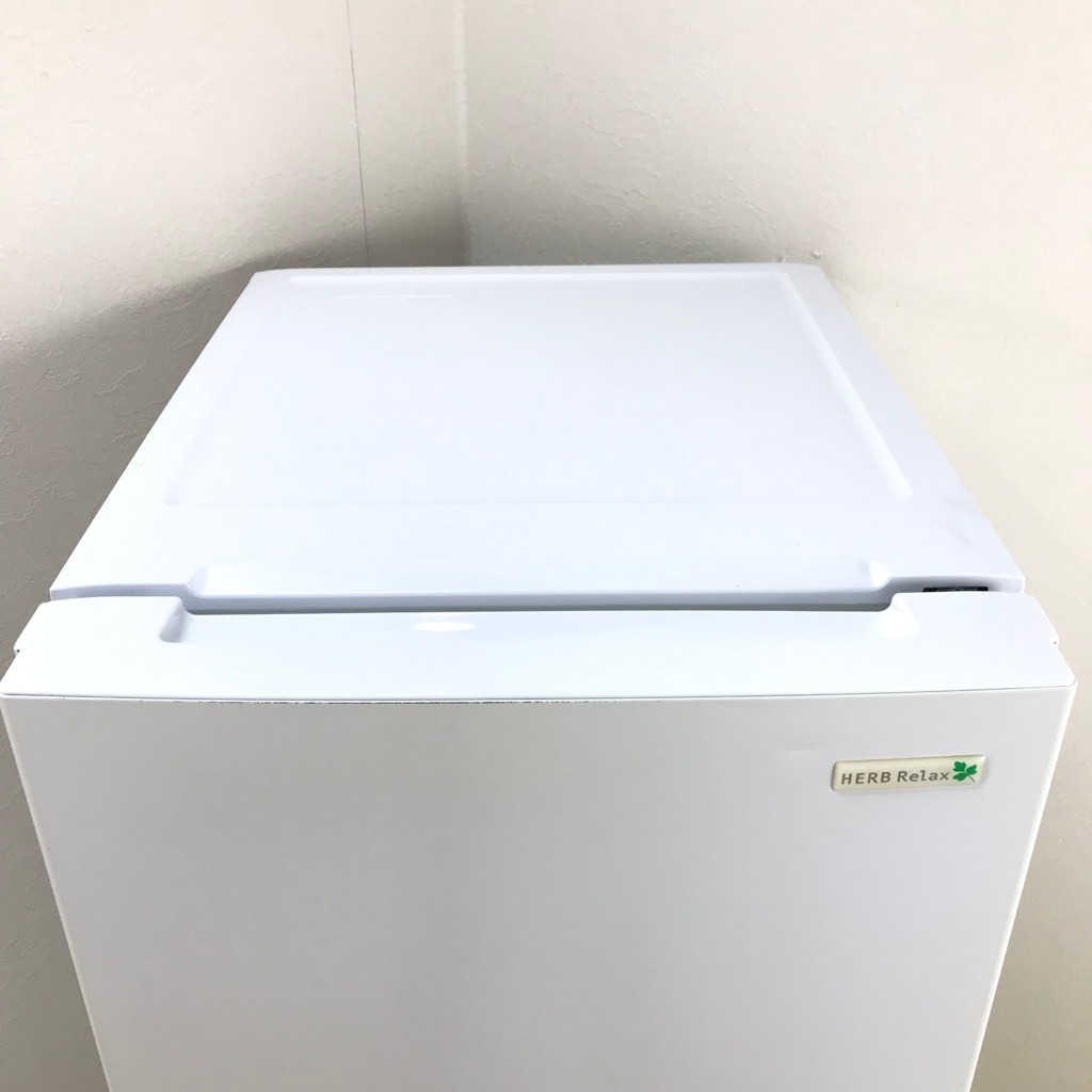 中古 156L 2ドア冷蔵庫 ヤマダ電機 YRZ-F15E1 2018年製 ホワイト 6ヶ月