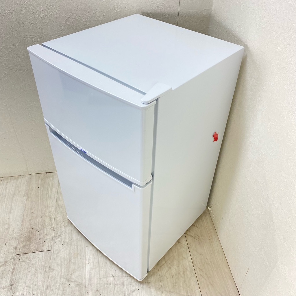 中古 85L 2ドア冷蔵庫 ハイアール コンパクト JR-N85A 2017年製 直冷式