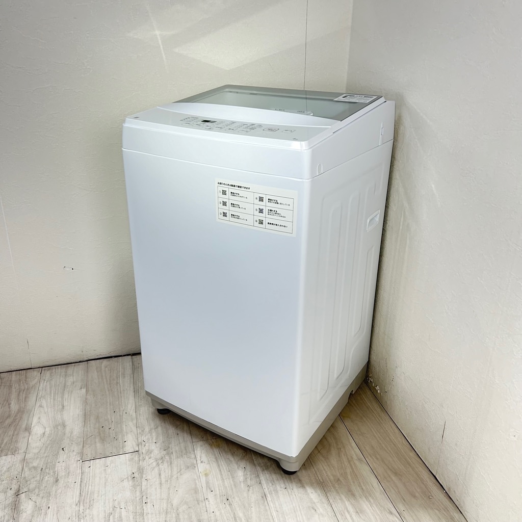 中古 全自動洗濯機 風乾燥機能 ニトリ 6.0kg NTR60 2021年製