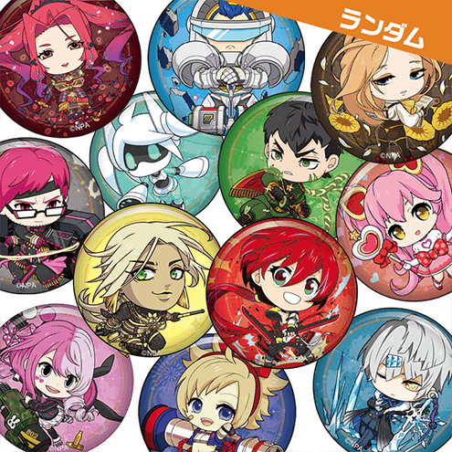 缶バッジA (12種ランダム) | 販売終了品 | #コンパスマート