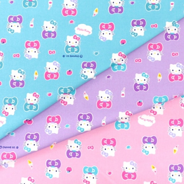 トロピカルキティ ビニール生地 サンリオ 生地 サンリオオックス