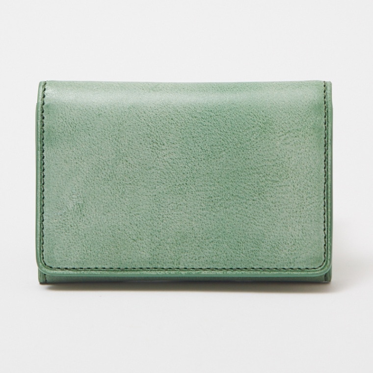 Creed SIBILLA カードケース ライトグリーン 335C145 #59 | レザー