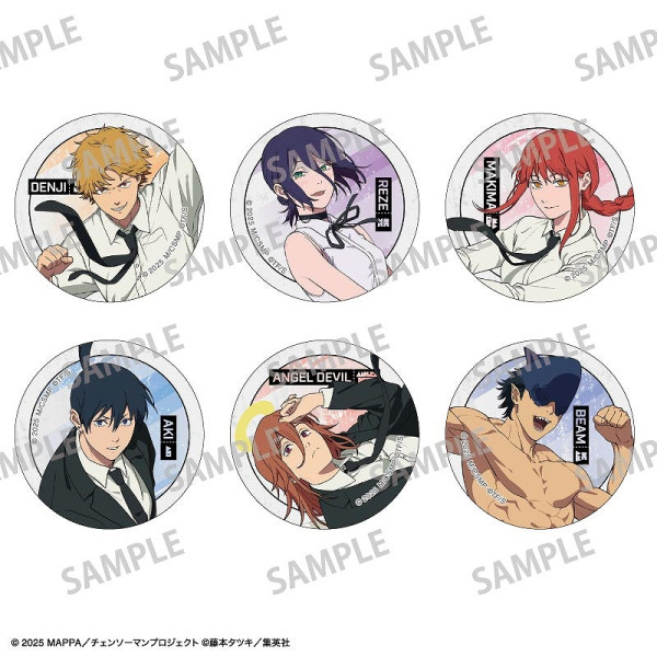 希少】チェンソーマン 缶バッジ 7種コンプリート 希少】チェンソーマン