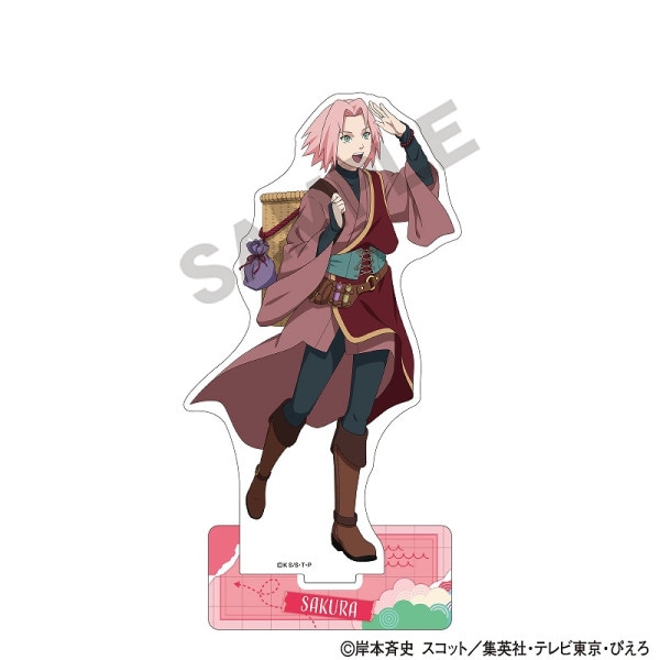 NARUTO-ナルト- 疾風伝 アート缶バッジ＿春野サクラ/ひと休み クラ