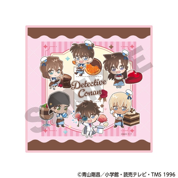 名探偵コナン グリッターアート缶バッジ＿怪盗キッド/ミニキャラバルーン