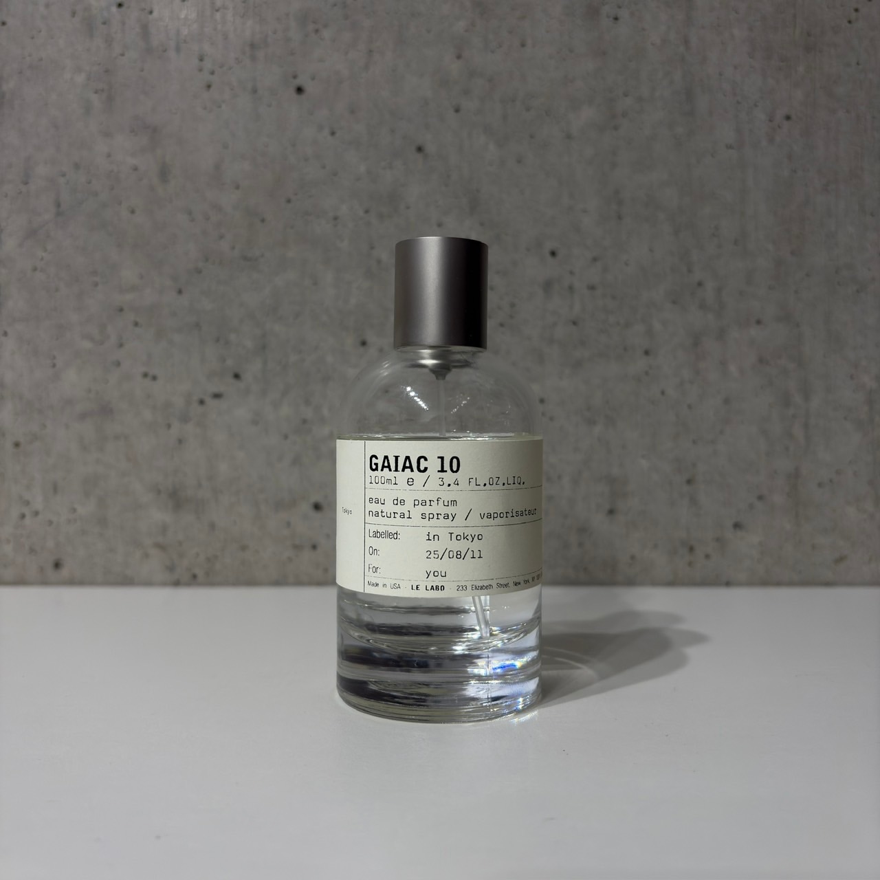 国内正規品】LE LABO 香水 オードパルファム GAIAC 10 楽天市場】LE