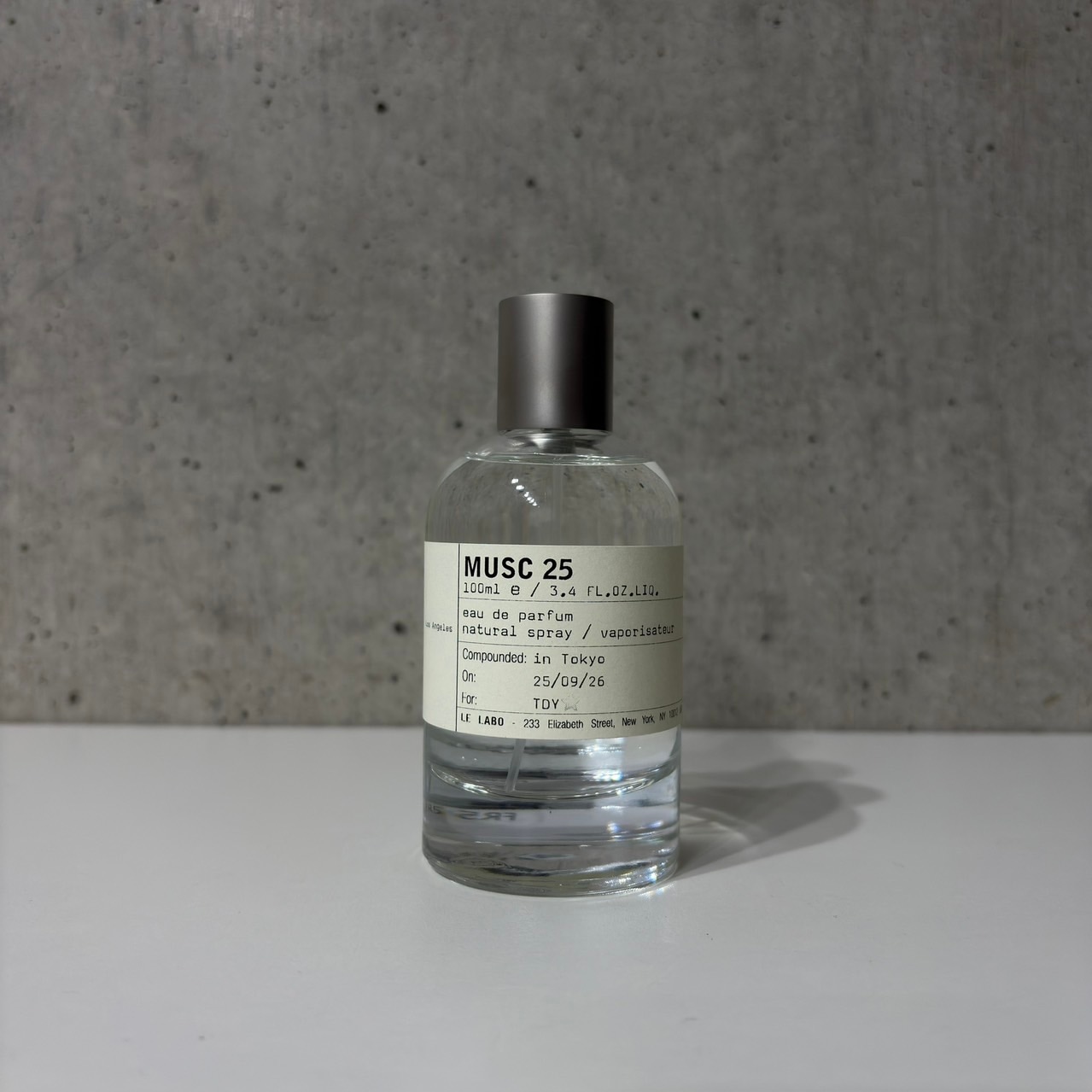 LE LABO ルラボ MUSC 25 ムスク 25 オードパルファム 1ml 国内正規品