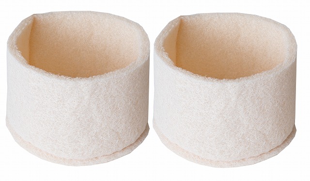 品番：E13R011B】換気用フィルター(180φx130㎜／2個） | 換気用