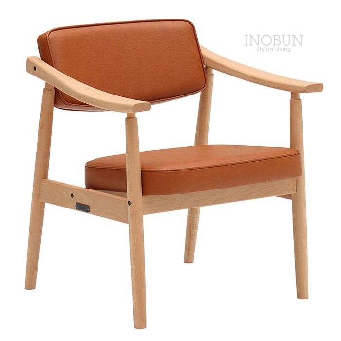 カリモク60 Dチェア リーベルブラウン ピュアビーチ