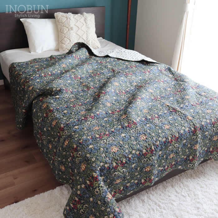 限定価格 キルト マルチカバー ワイルドベリー 190 × 190cm ソファ