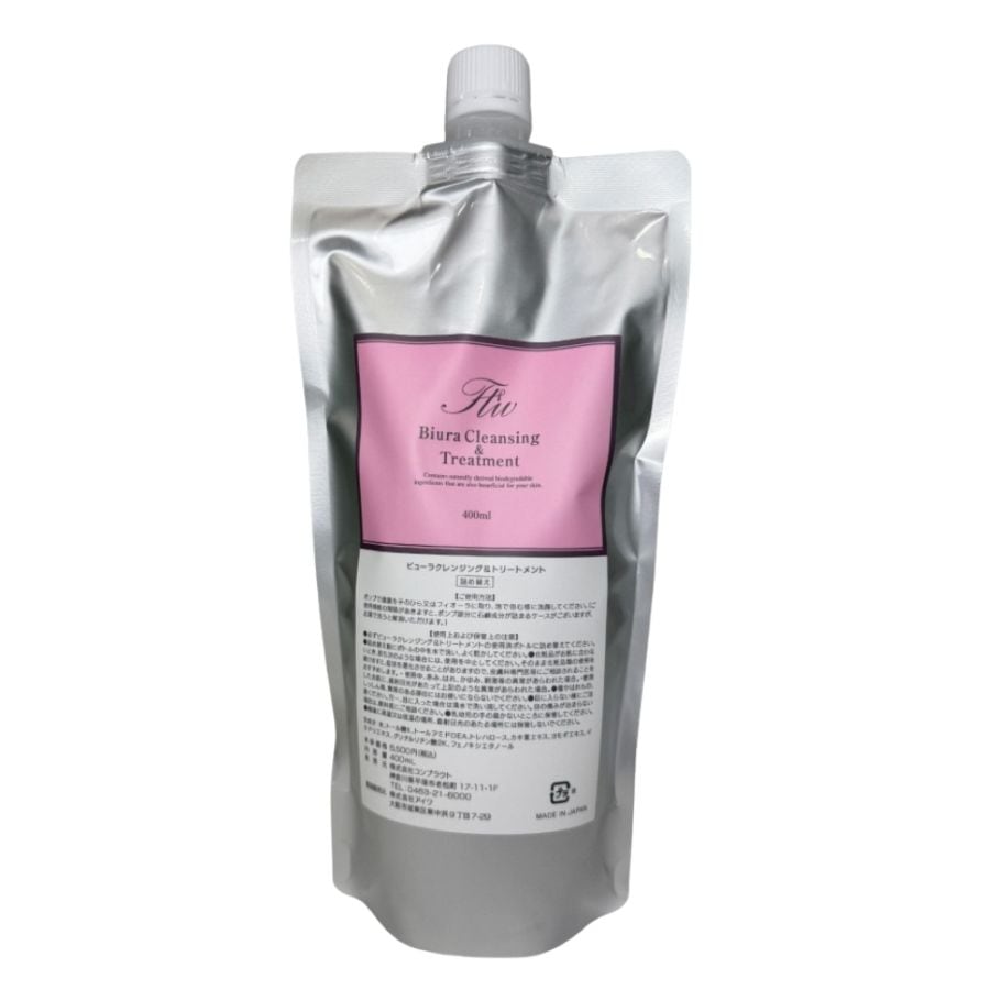 ビューラクレンジング＆トリートメント 400ml フィオーラに最適な洗浄