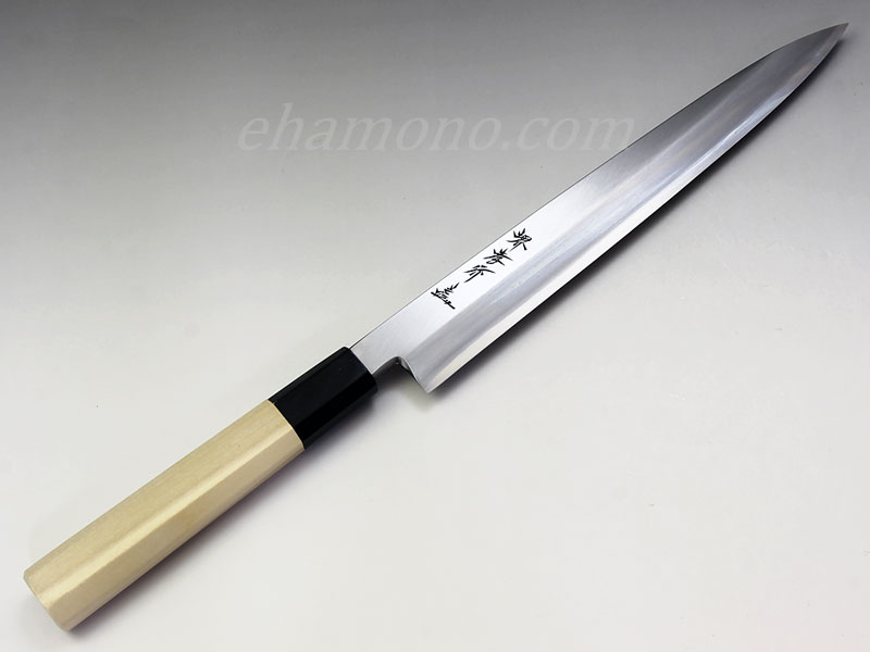 銀三 柳刃包丁 240㎜ 8寸 銀三 柳刃包丁 240㎜ 8寸鞘付き