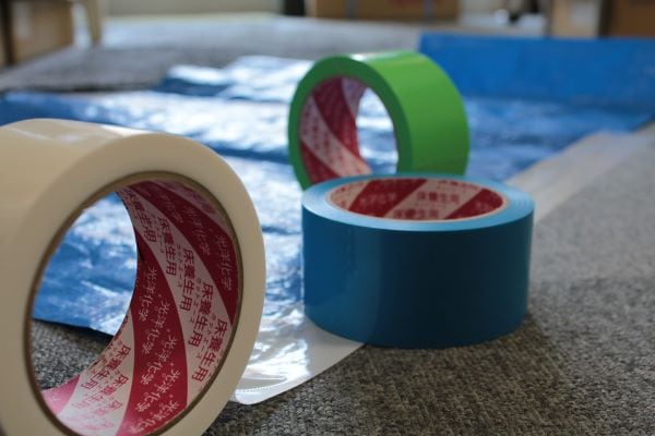 光洋化学 カットエースFG 養生テープ 50mmX25m 1箱 30巻入 みどり