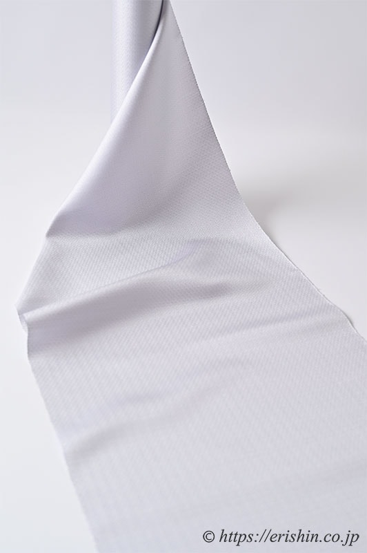 下井伸彦 下井紬/無地まるまなこ（淡藤色）下井伸彦『着物・呉服えり新』