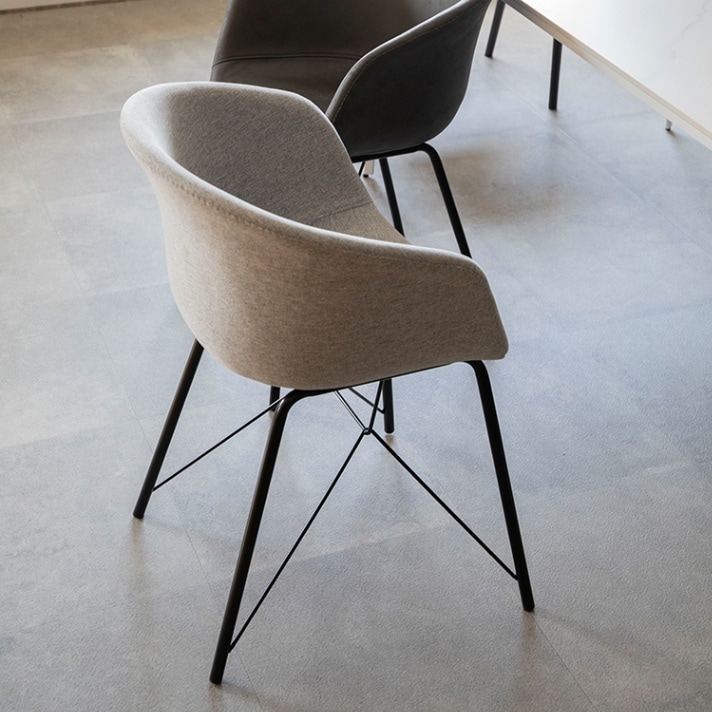 アーム一体型 ダイニングチェア｜ローアーム シェルチェア【公式】tac