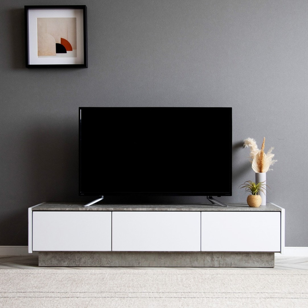 幅140］テレビ台 ローボード ｜ 北欧くすみカラー 完成品 【公式】tac