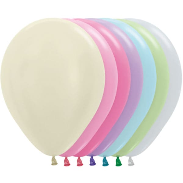 センペルテックス]丸型風船アソート【サテン】 12インチ 100個入り | 3