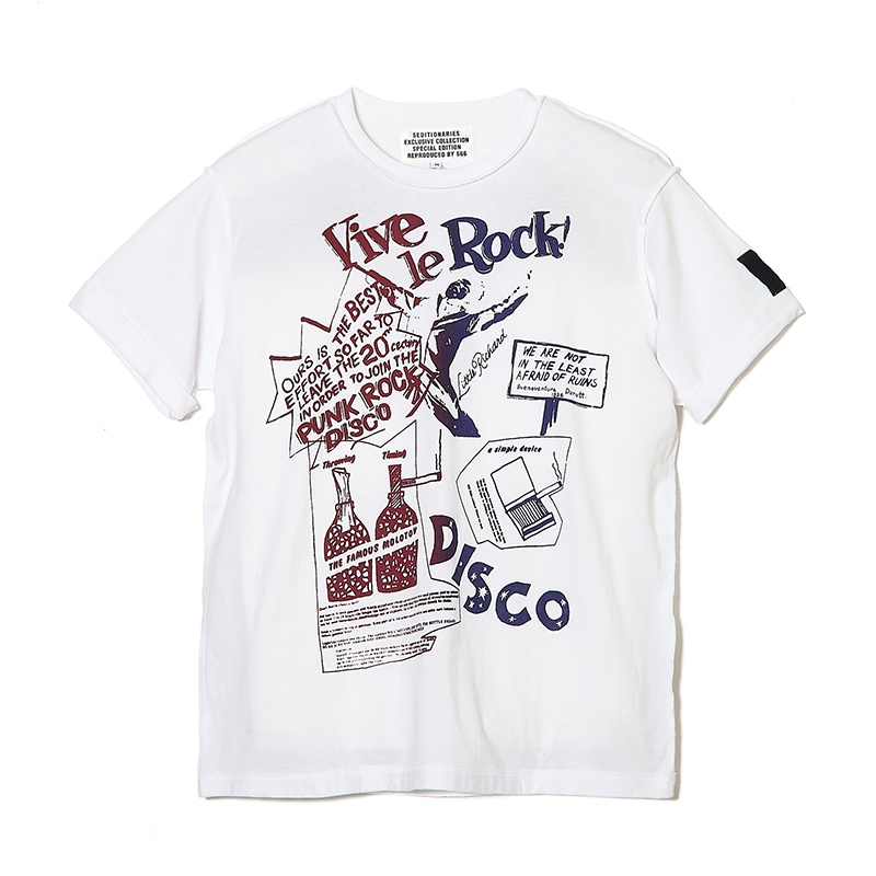 Tシャツ VIVE LE ROCK(セディショナリーズ)｜『666』パンクロック