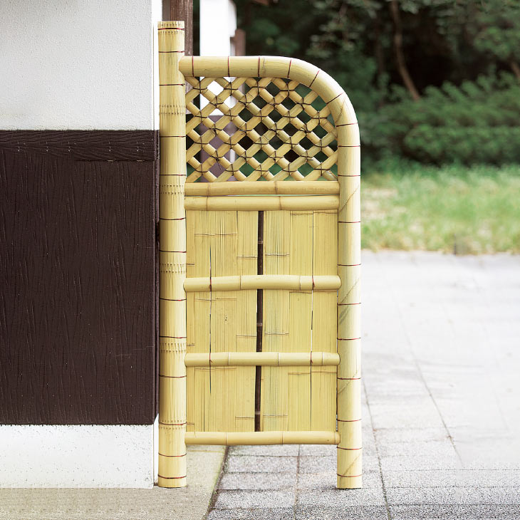 天然竹玉袖垣 70cm幅｜ファミリー・ライフ公式通販