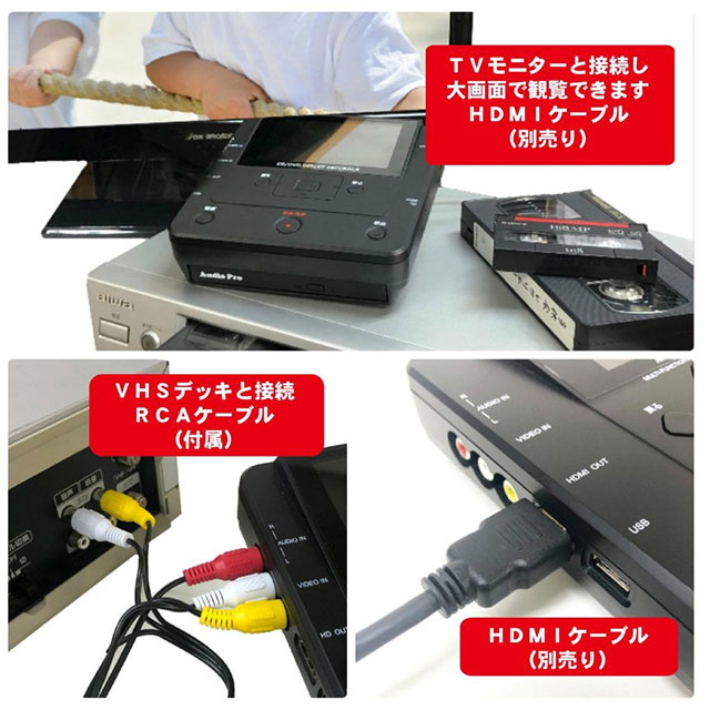 パソコン要らず CD/DVD録画・録音かんたん録右ェ門 DMR-0720