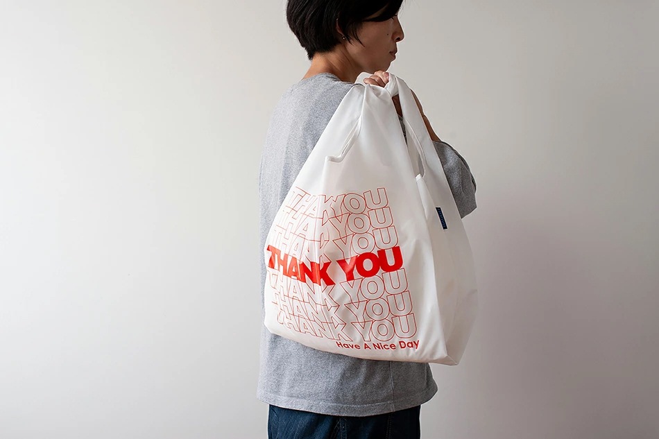 free design 別注】バグゥ ショッピングバッグ（バグゥ／BAGGU