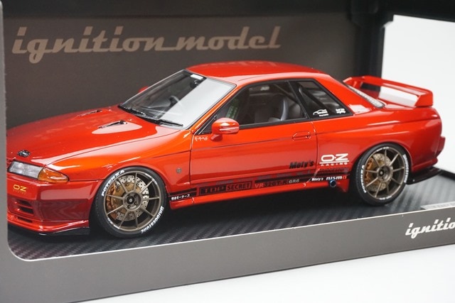 1/18 イグニッションモデル IG1524 日産 TOP SECRET GT-R (VR32) Red