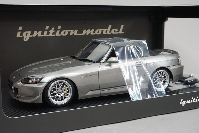 1/18 イグニッションモデル IG2584 ホンダ S2000 ダークシルバー