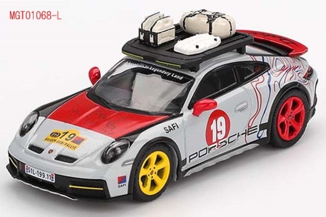 新品 MGT01068-L TSM MINI-GT 1/64 ポルシェ 911 ダカール 