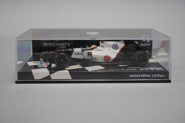 1/43 ミニチャンプス 410120114 ザウバー C31-フェラーリ 日本GP 3rd
