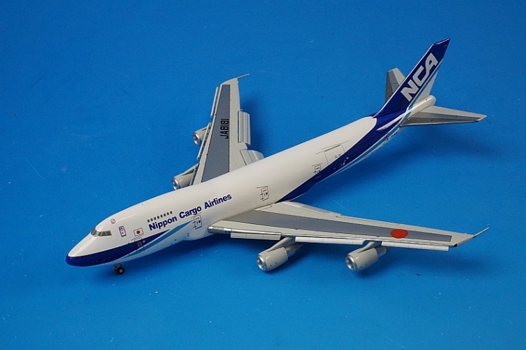 1/400 B747-200SF NCA 旧塗装 ラストフライト フラップダウン JA8181